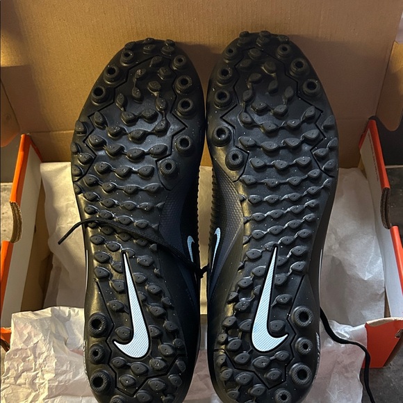 Nike Black Phantom 6 Turf Cleats - Picture 3 of 4